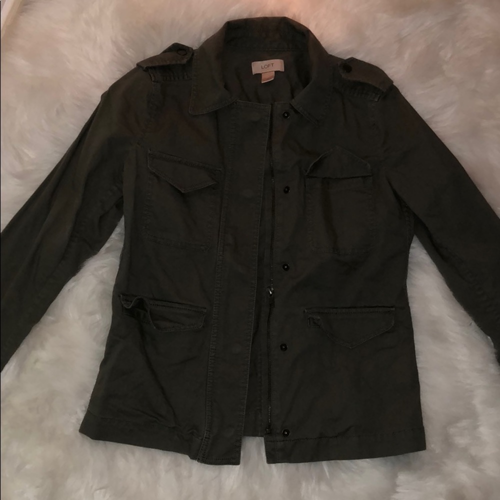 Olive green Utility Jacket